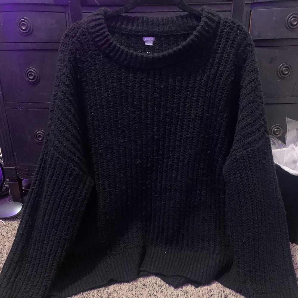 black aerie sweater